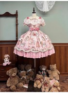 Alice Girl Little Bear Doll Wall One Piece(2nd Pre-Order/3 Colours/Full Payment Without Shipping)